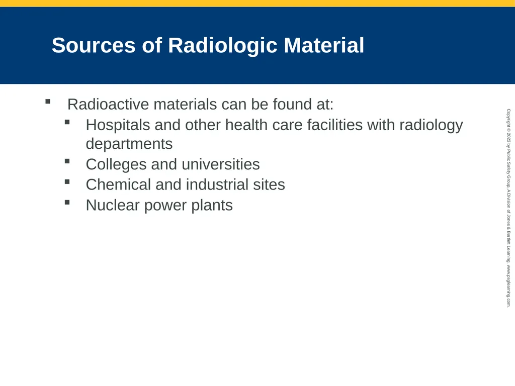 Terrorism Response and Disaster Management CHAPTER - slide 48 of 58