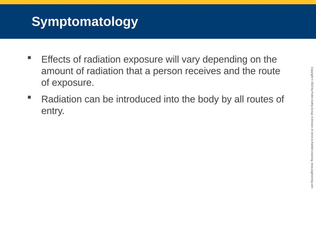Terrorism Response and Disaster Management CHAPTER - slide 52 of 58