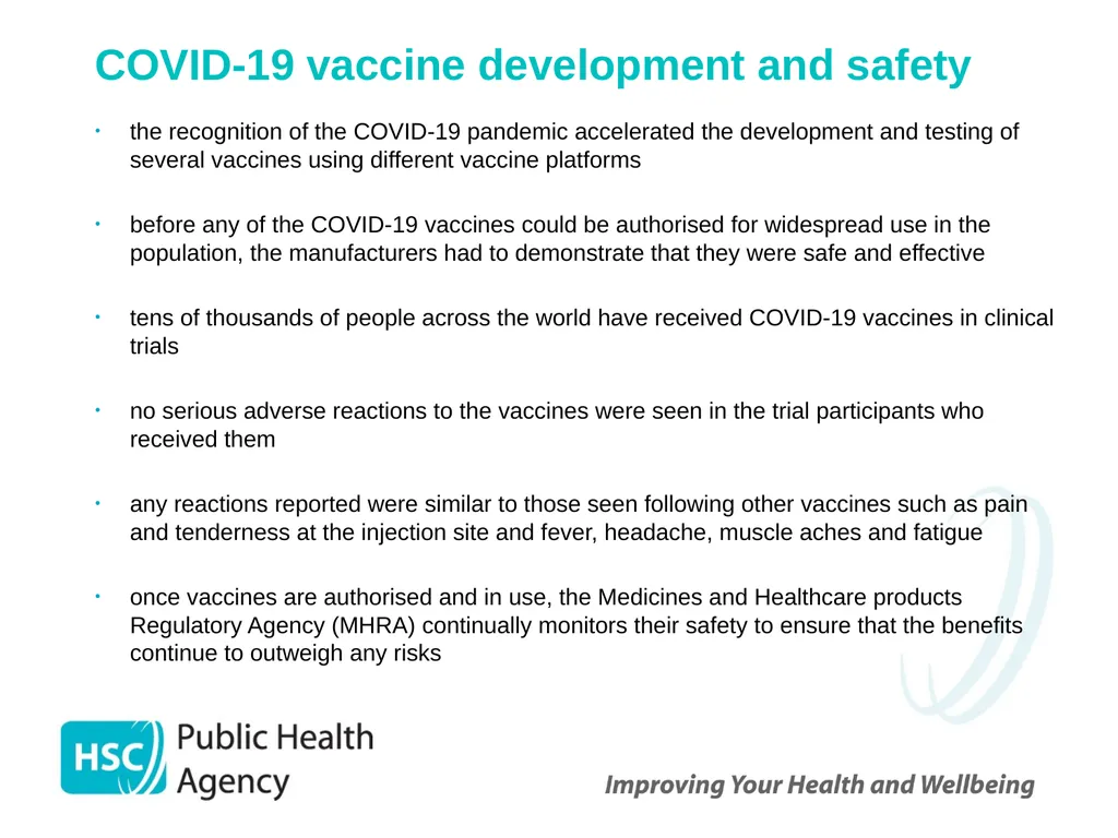 COVID-19 vaccination programme for adults - slide 21 of 83