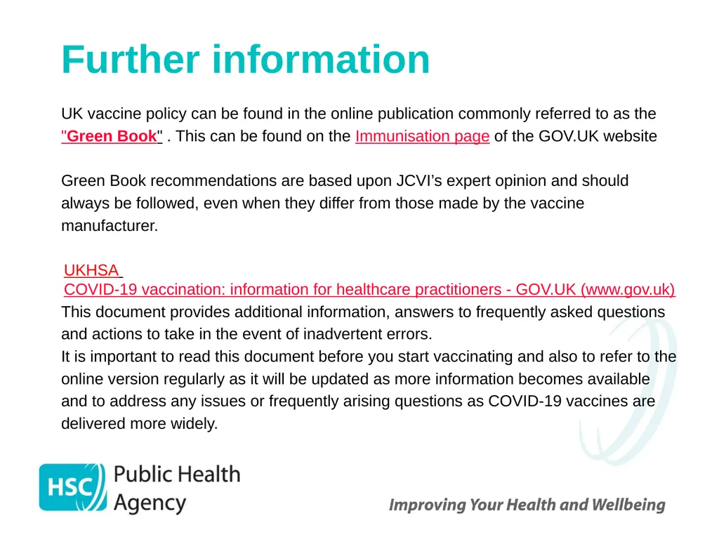 COVID-19 vaccination programme for adults - slide 82 of 83