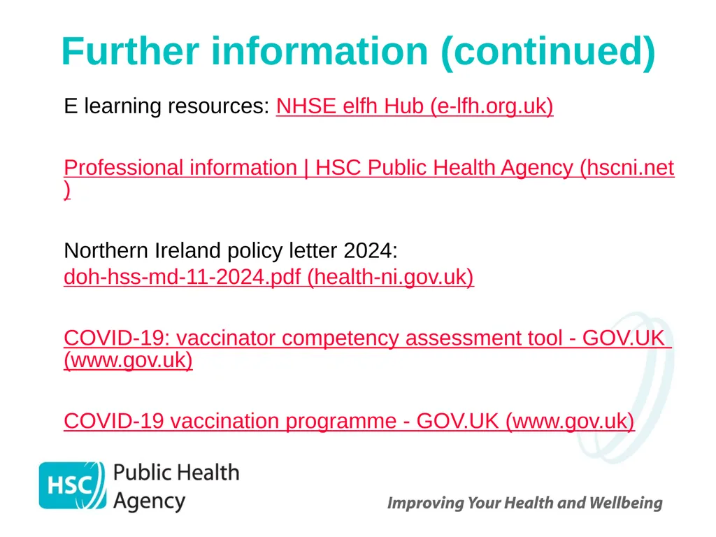 COVID-19 vaccination programme for adults - slide 83 of 83