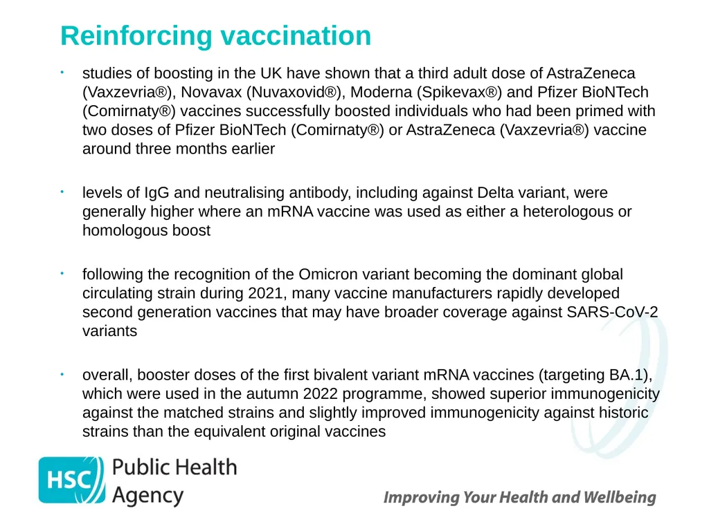 COVID-19 vaccination programme for adults - slide 60 of 83