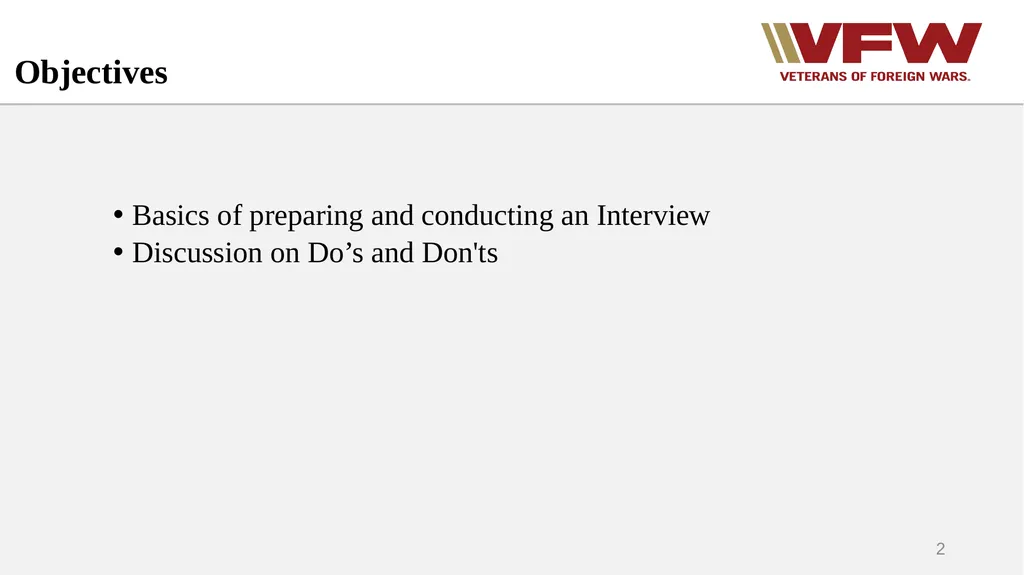 The Interview: A Key to Success Mark Barrett - slide 2 of 18