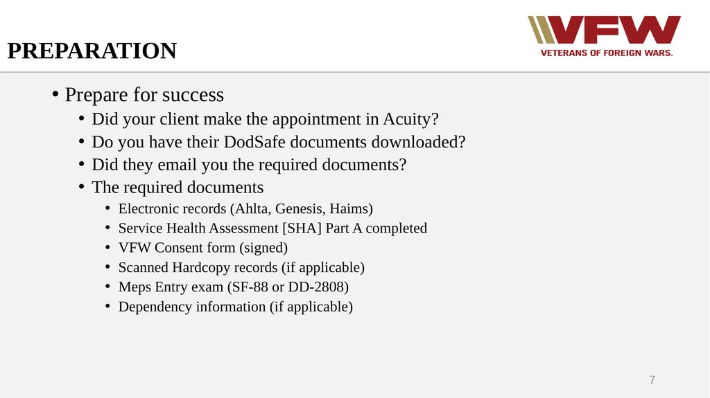 The Interview: A Key to Success Mark Barrett - slide 7 of 18