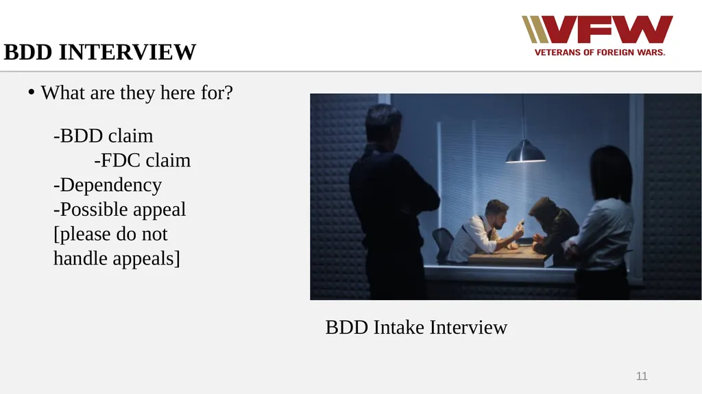 The Interview: A Key to Success Mark Barrett - slide 11 of 18
