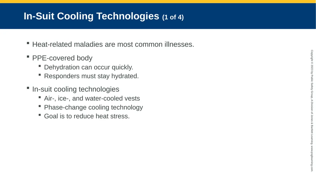 Personal Protective Equipment CHAPTER 8 Knowledge - slide 33 of 41
