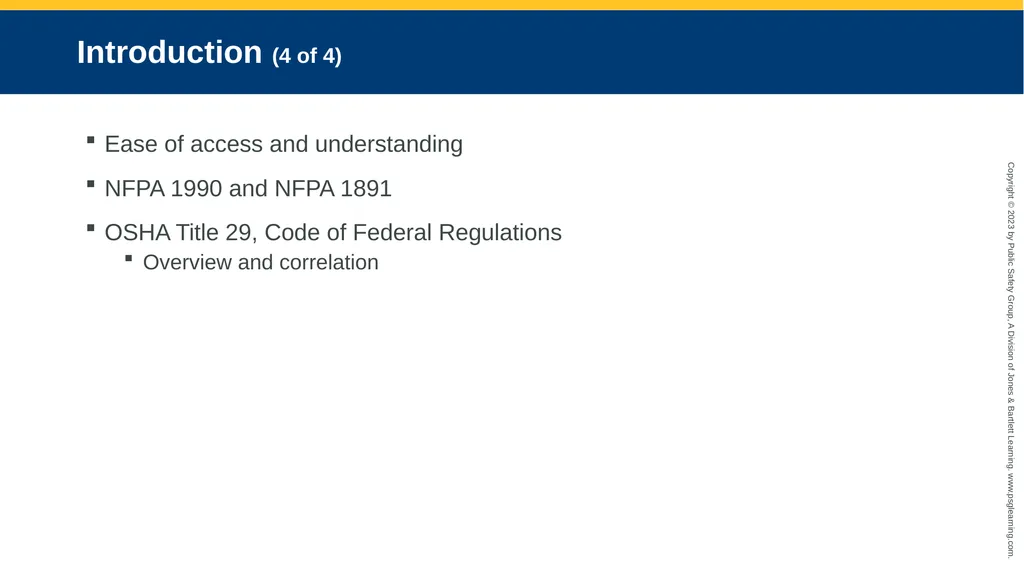 Personal Protective Equipment CHAPTER 8 Knowledge - slide 6 of 41