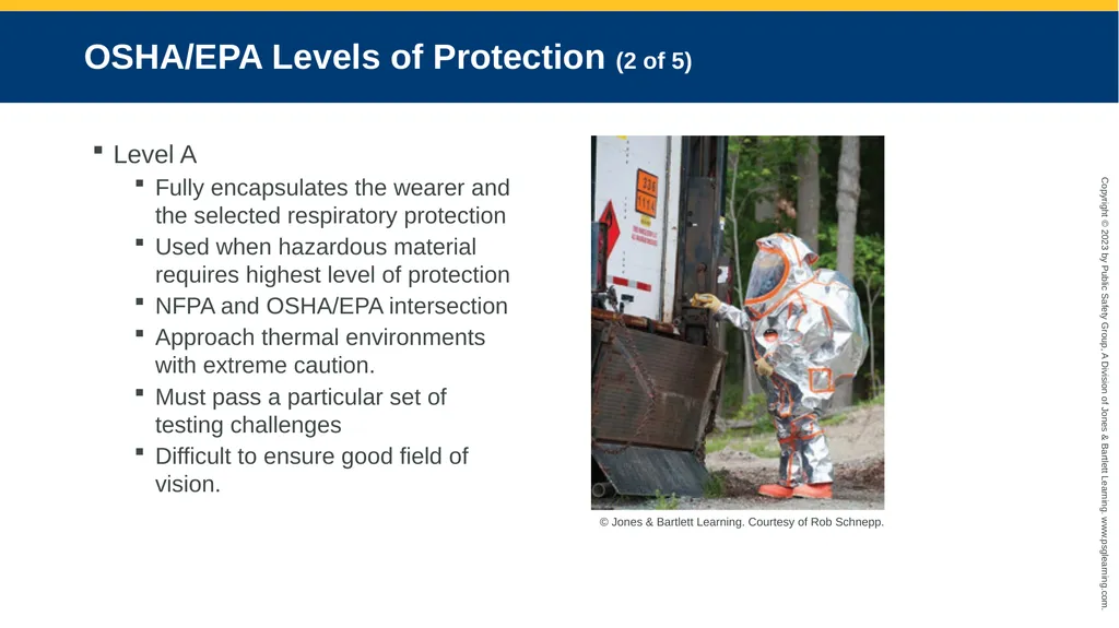 Personal Protective Equipment CHAPTER 8 Knowledge - slide 25 of 41