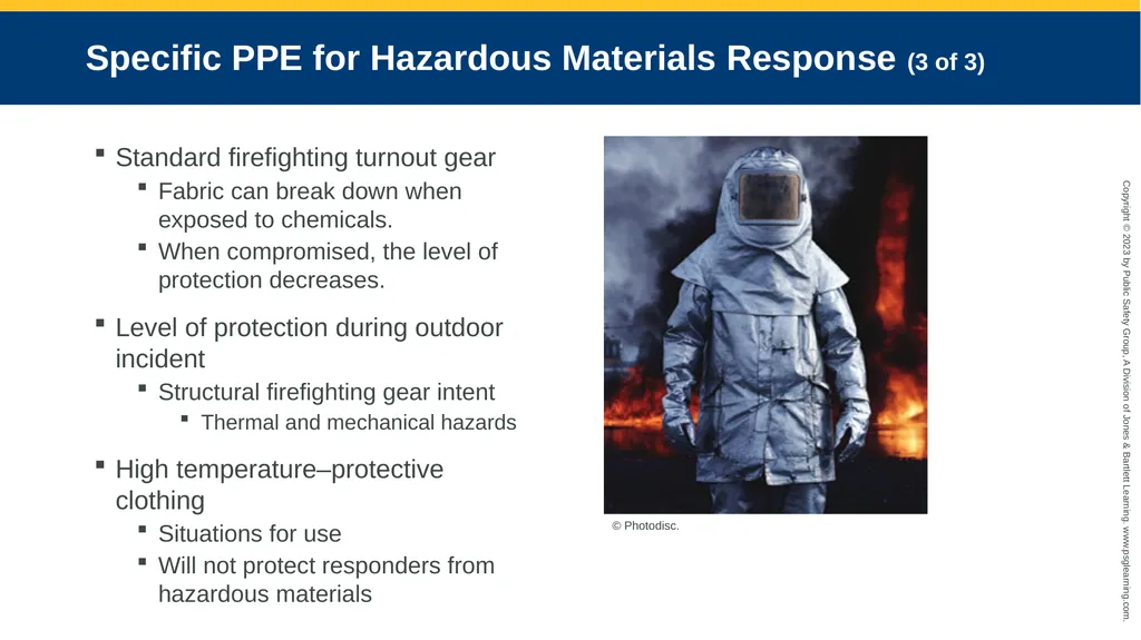 Personal Protective Equipment CHAPTER 8 Knowledge - slide 18 of 41