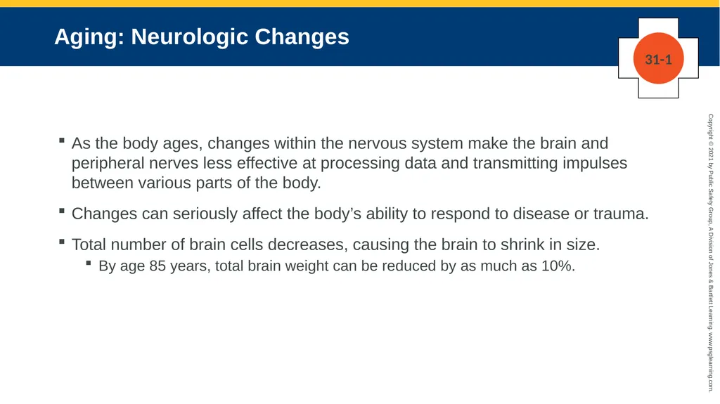 CHAPTER 31 Geriatric Emergencies The following - slide 12 of 74