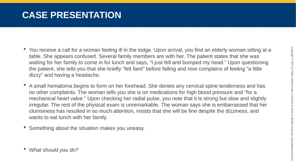 CHAPTER 31 Geriatric Emergencies The following - slide 72 of 74