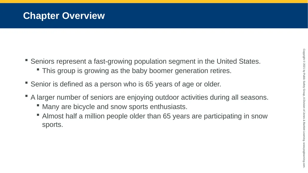 CHAPTER 31 Geriatric Emergencies The following - slide 7 of 74