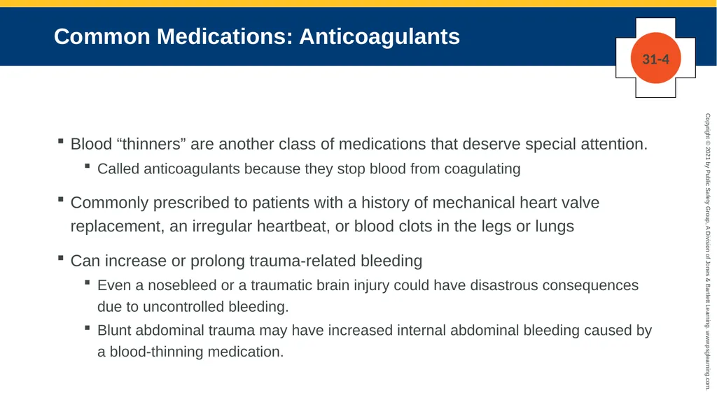 CHAPTER 31 Geriatric Emergencies The following - slide 42 of 74