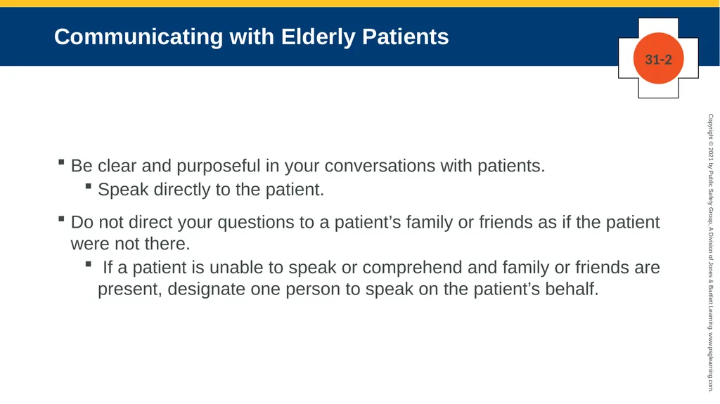 CHAPTER 31 Geriatric Emergencies The following - slide 57 of 74