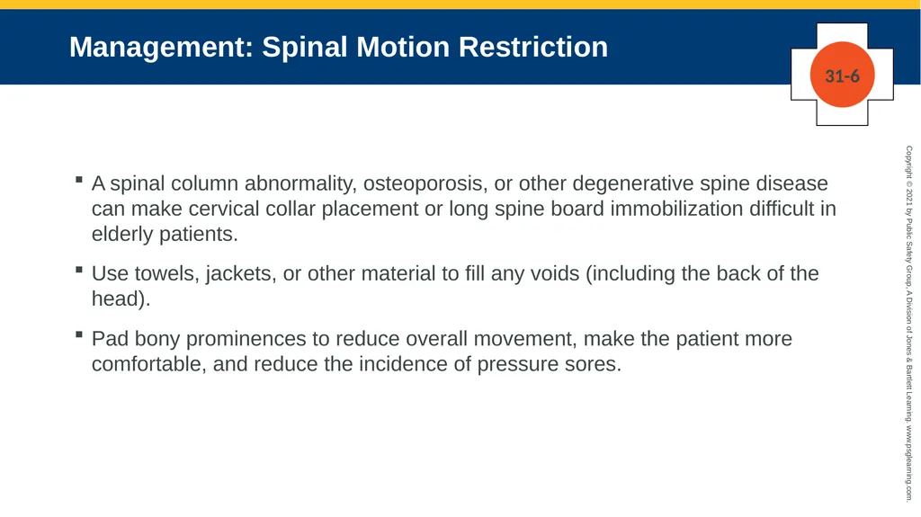 CHAPTER 31 Geriatric Emergencies The following - slide 66 of 74