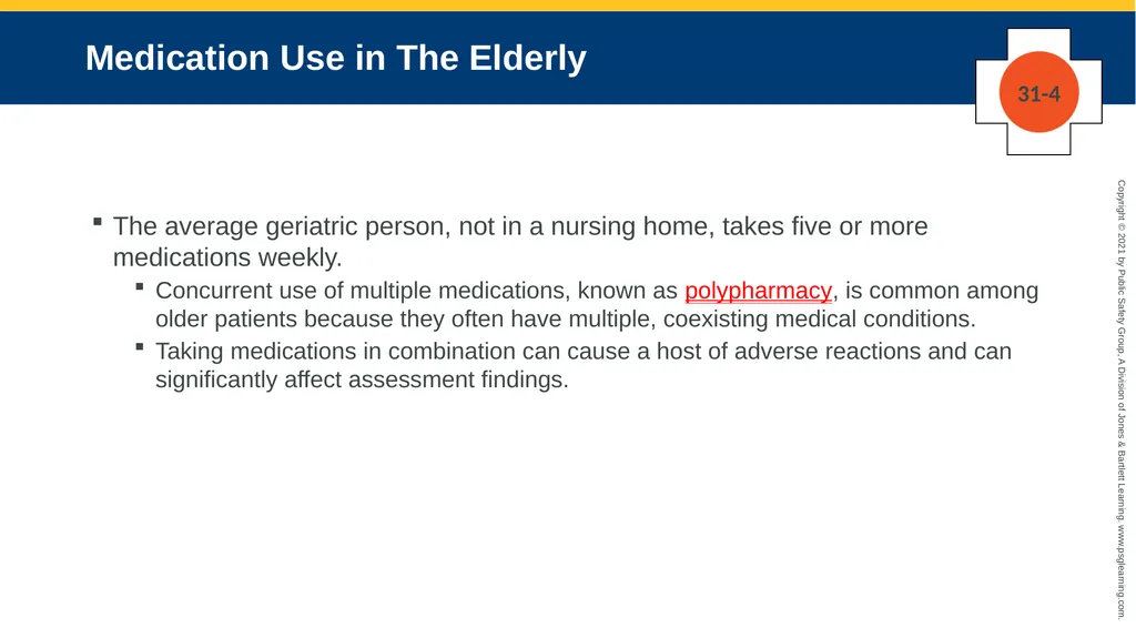 CHAPTER 31 Geriatric Emergencies The following - slide 36 of 74