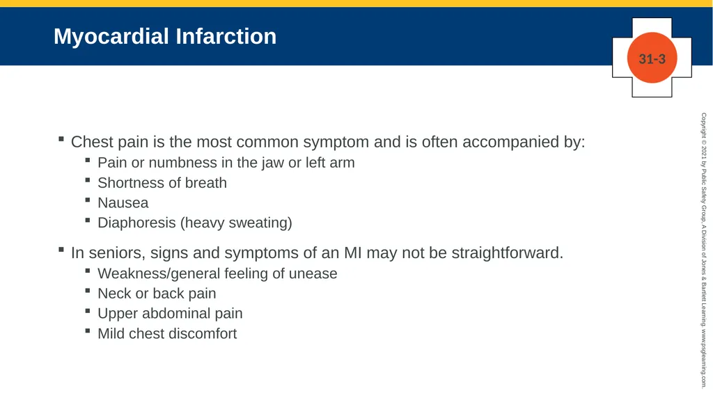 CHAPTER 31 Geriatric Emergencies The following - slide 29 of 74
