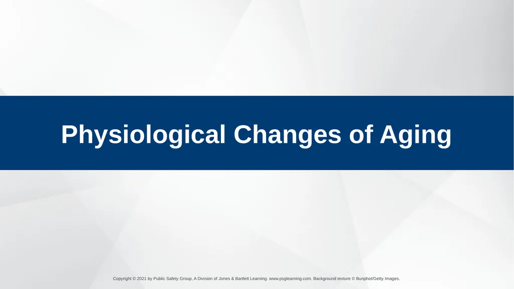 CHAPTER 31 Geriatric Emergencies The following - slide 10 of 74