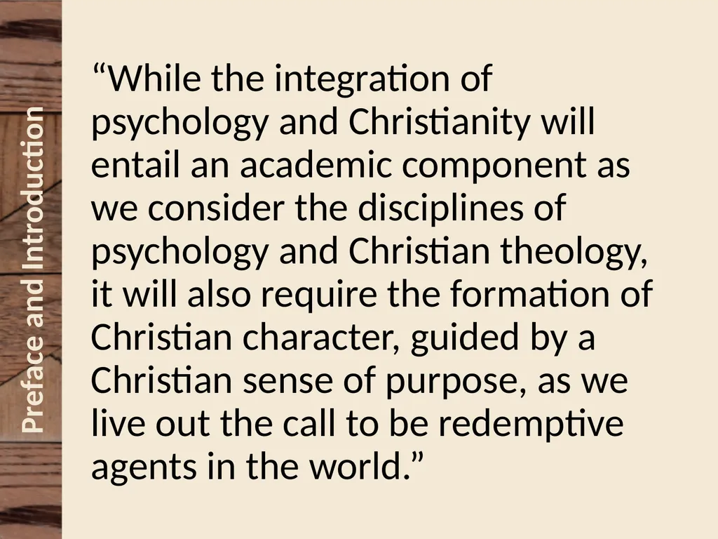 Preface and Introduction David N. Entwistle, PsyD - slide 18 of 26