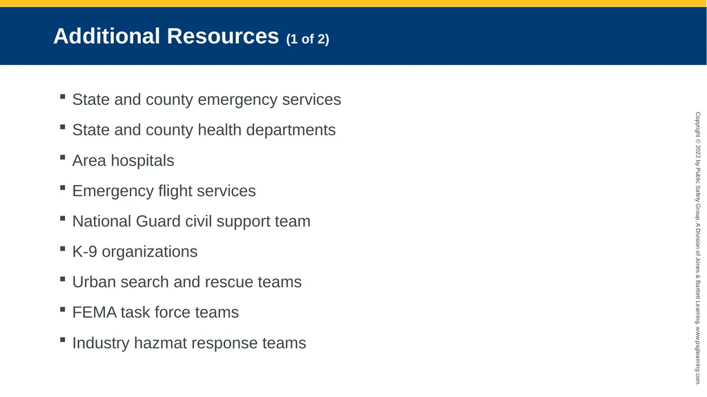 Vehicle Rescue Incident Awareness CHAPTER 2 - slide 66 of 82