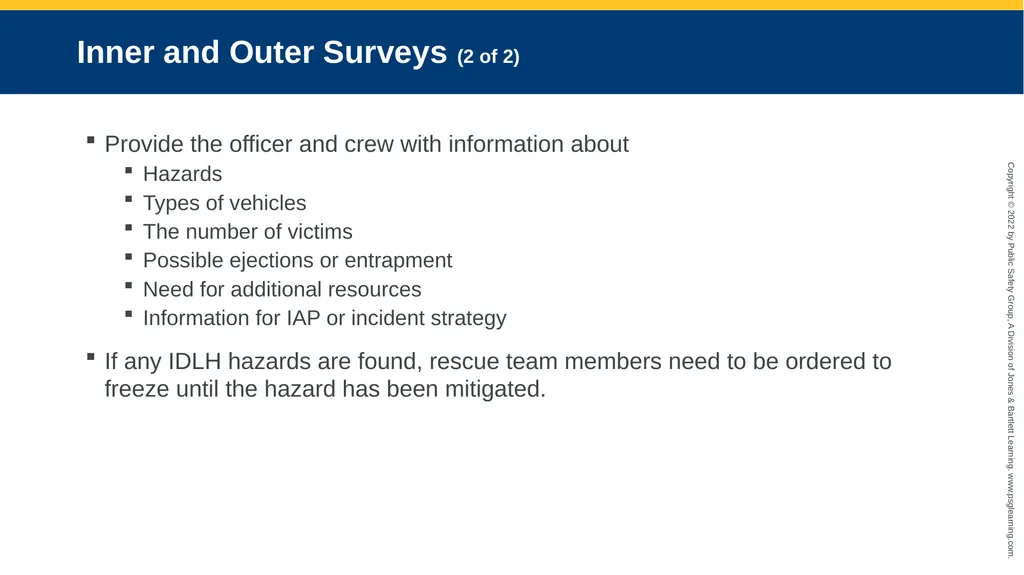 Vehicle Rescue Incident Awareness CHAPTER 2 - slide 73 of 82