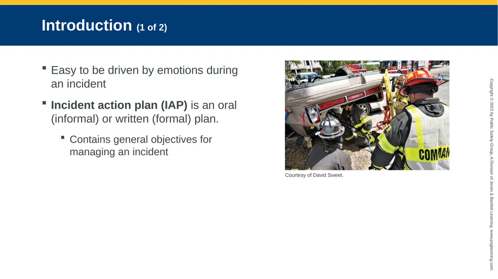 Vehicle Rescue Incident Awareness CHAPTER 2 - slide 5 of 82