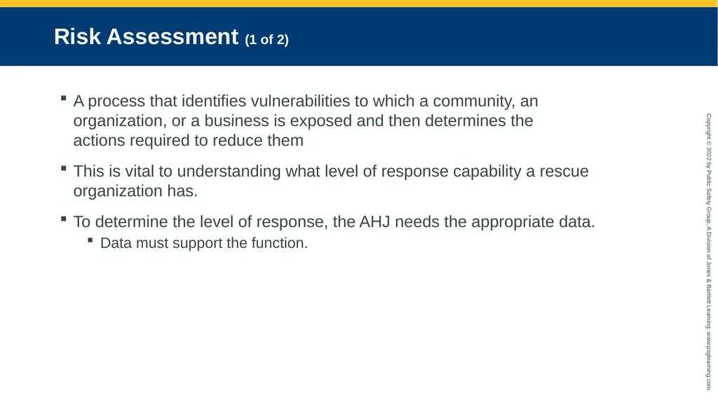Vehicle Rescue Incident Awareness CHAPTER 2 - slide 8 of 82