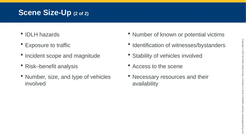 Vehicle Rescue Incident Awareness CHAPTER 2 - slide 69 of 82