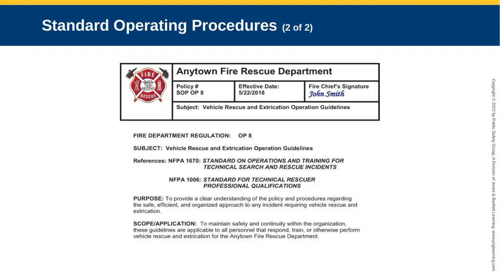 Vehicle Rescue Incident Awareness CHAPTER 2 - slide 15 of 82