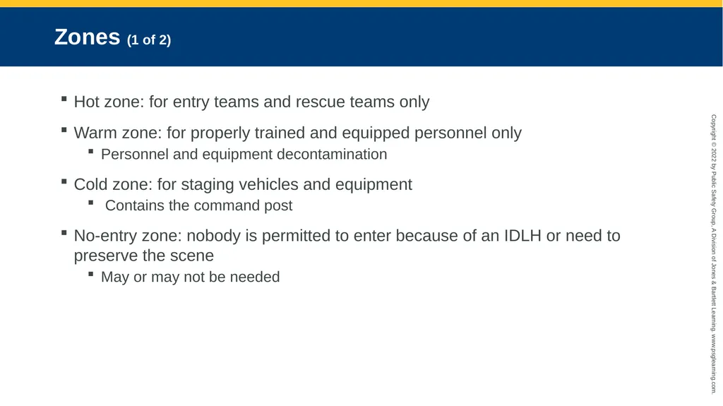 Vehicle Rescue Incident Awareness CHAPTER 2 - slide 76 of 82