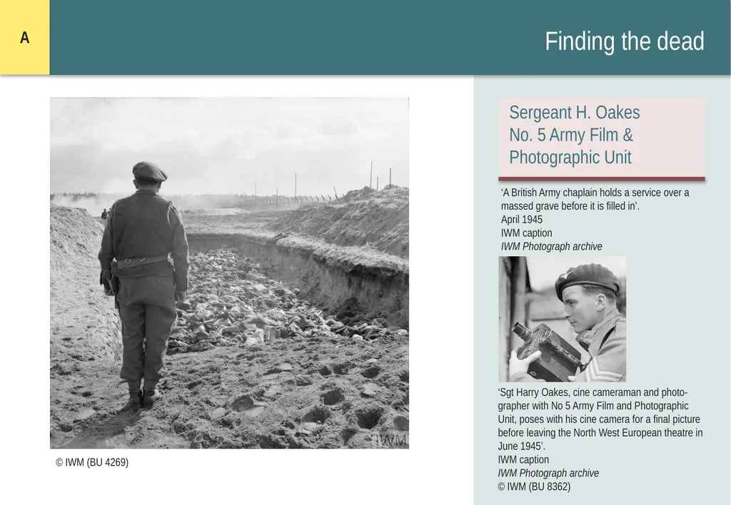 Encountering Bergen-Belsen What were the - slide 4 of 54