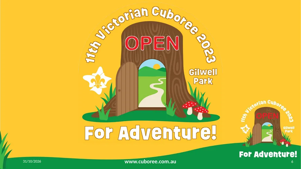 Cuboree 2023 September 25-29 2023 Acknowledgement - slide 6 of 25