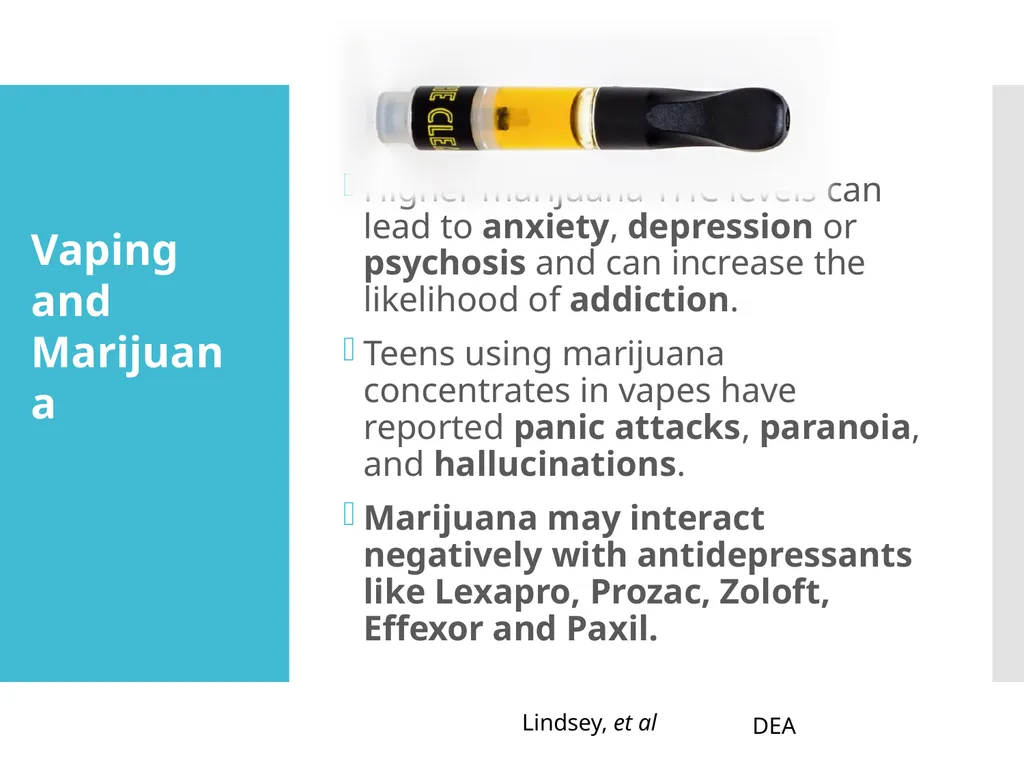 Know the Risks VAPING and E-CIGARETTES After This - slide 26 of 28