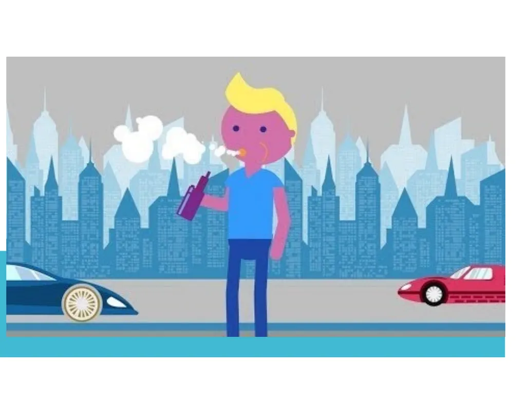 Know the Risks VAPING and E-CIGARETTES After This - slide 24 of 28