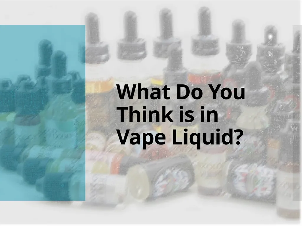Know the Risks VAPING and E-CIGARETTES After This - slide 7 of 28