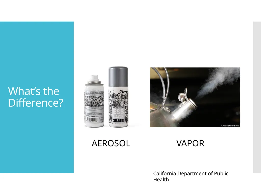 Know the Risks VAPING and E-CIGARETTES After This - slide 6 of 28