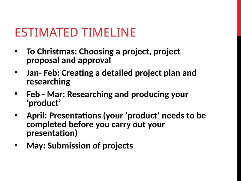 INTRODUCTION TO LEVEL 3 EPQ YEAR 12 INDUCTION WHAT - slide 7 of 25
