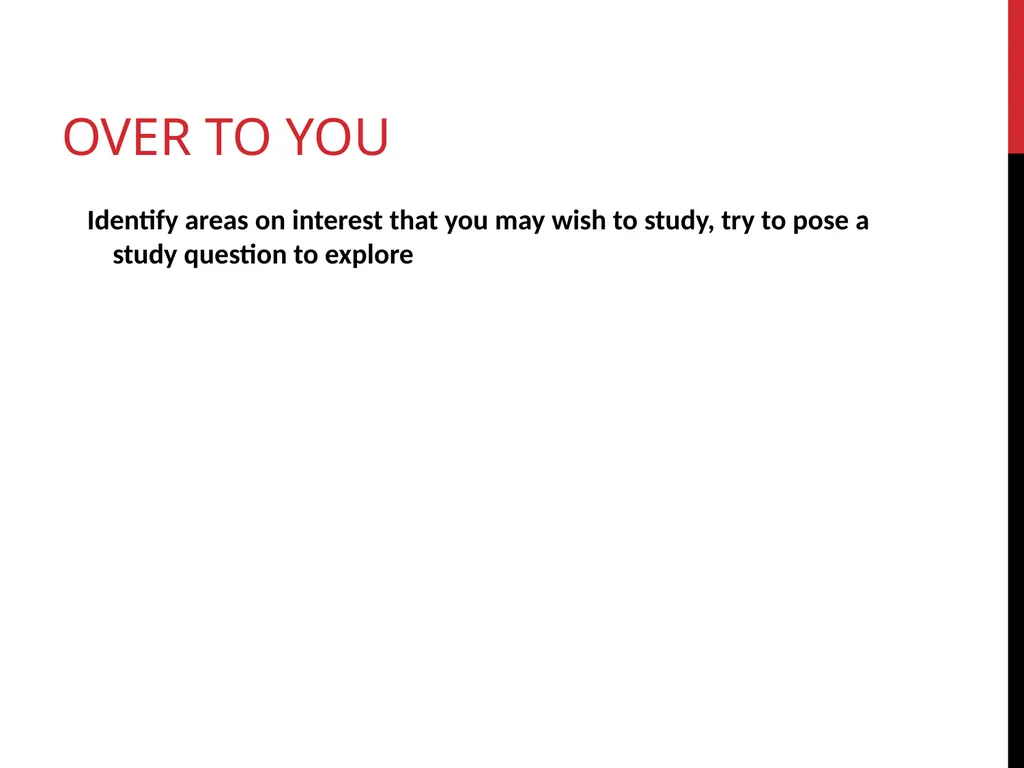 INTRODUCTION TO LEVEL 3 EPQ YEAR 12 INDUCTION WHAT - slide 25 of 25