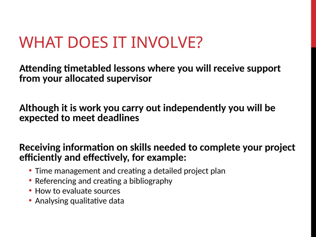 INTRODUCTION TO LEVEL 3 EPQ YEAR 12 INDUCTION WHAT - slide 4 of 25