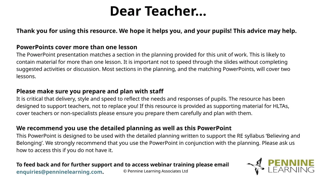 Thank you for using this resource. We hope it - slide 1 of 25