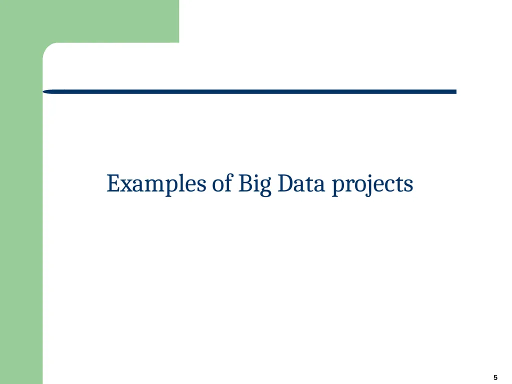 1 Big Data for Official Statistics* Herman Smith - slide 5 of 27