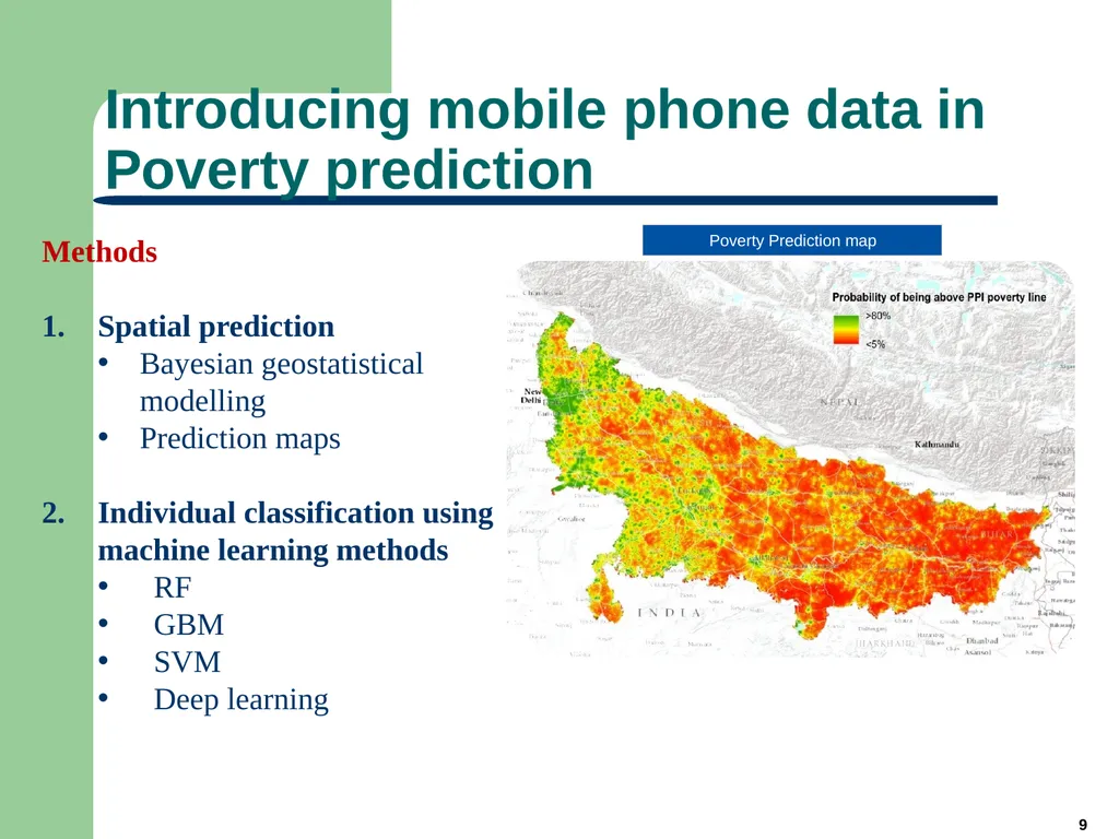1 Big Data for Official Statistics* Herman Smith - slide 9 of 27
