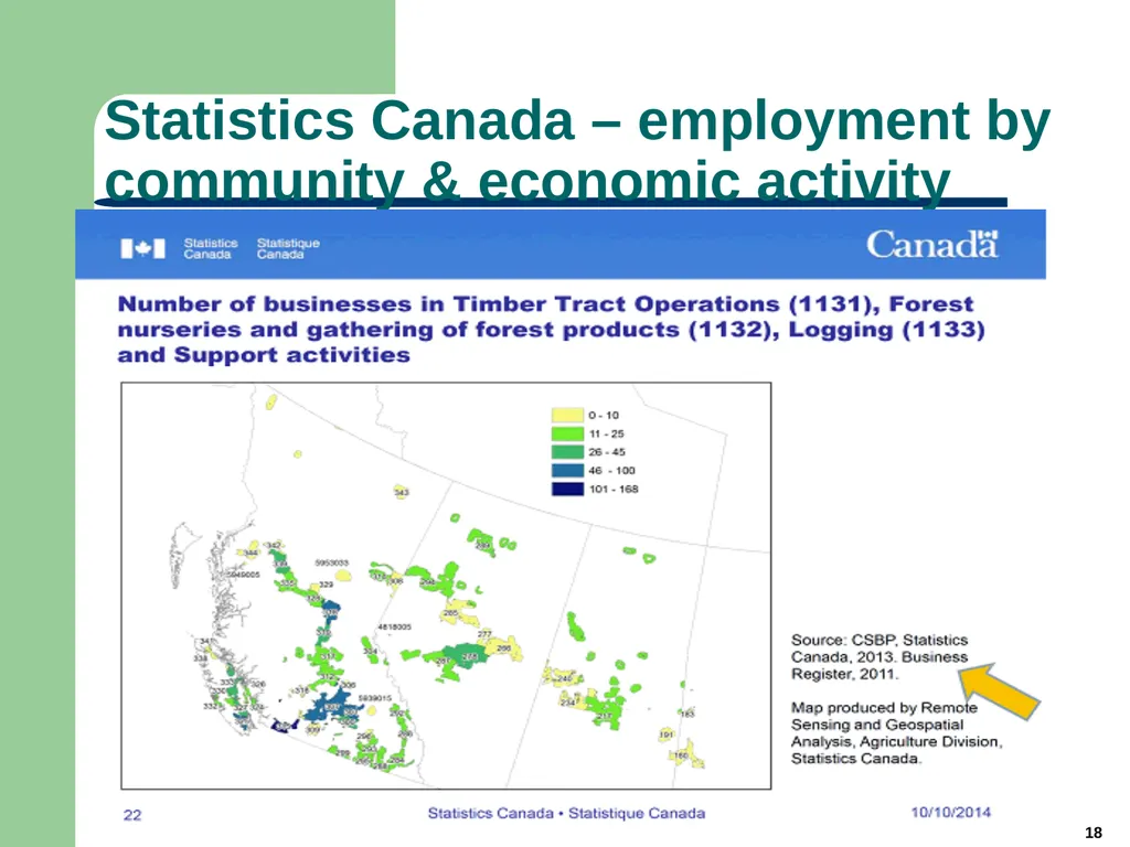 1 Big Data for Official Statistics* Herman Smith - slide 18 of 27
