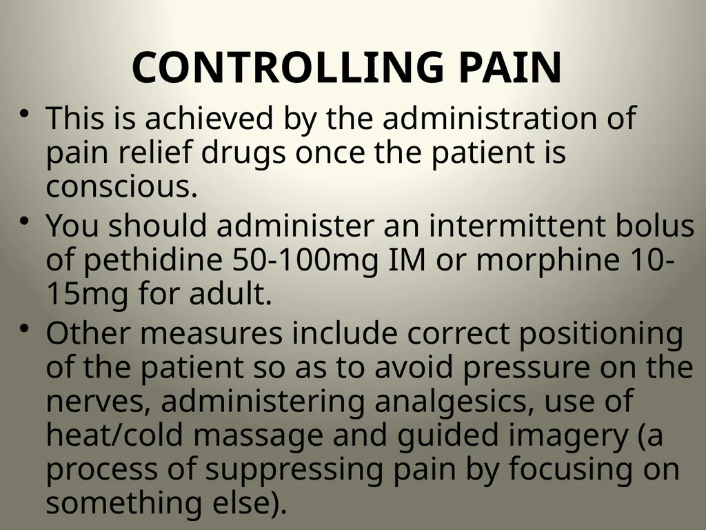 INTRODUCTION TO OPERATING THEATRE OBJECTIVES - slide 76 of 79