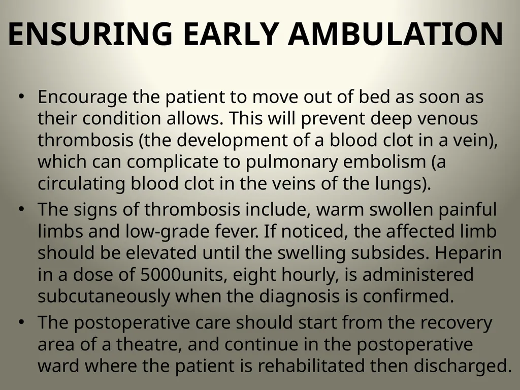 INTRODUCTION TO OPERATING THEATRE OBJECTIVES - slide 78 of 79