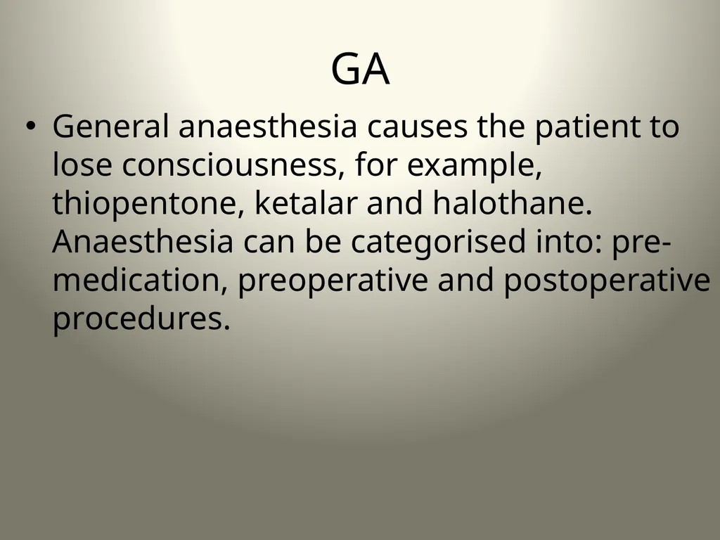 INTRODUCTION TO OPERATING THEATRE OBJECTIVES - slide 47 of 79