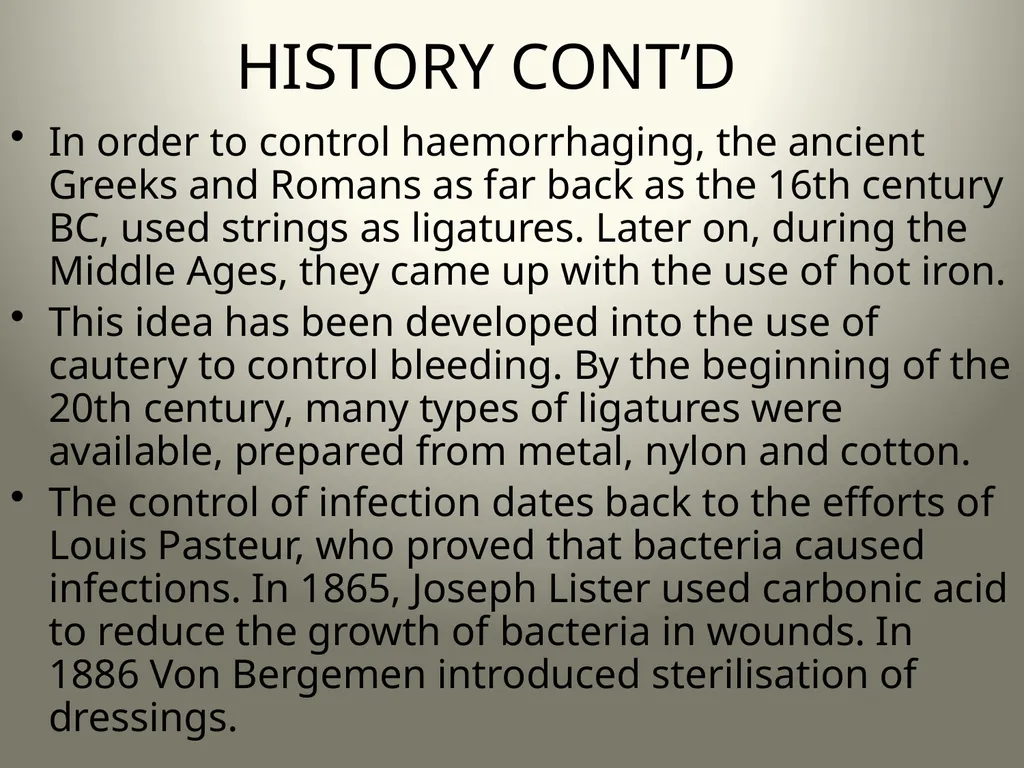 INTRODUCTION TO OPERATING THEATRE OBJECTIVES - slide 4 of 79