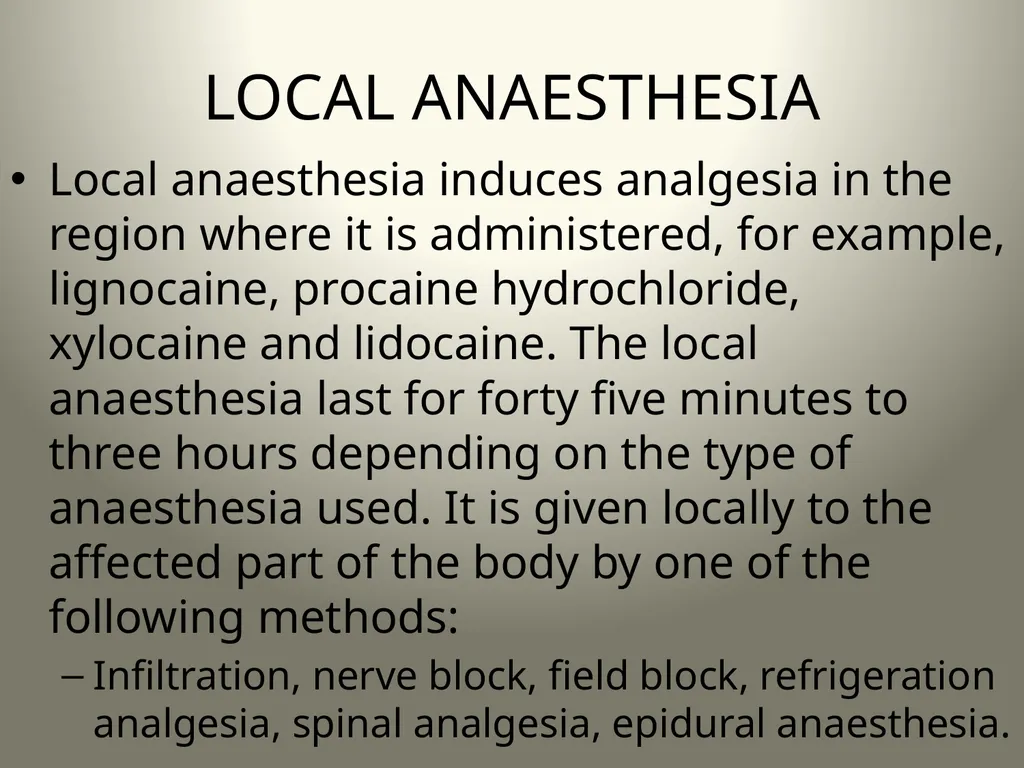 INTRODUCTION TO OPERATING THEATRE OBJECTIVES - slide 45 of 79