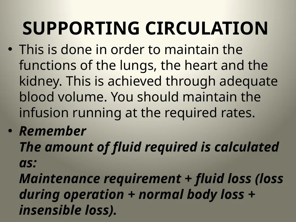 INTRODUCTION TO OPERATING THEATRE OBJECTIVES - slide 71 of 79