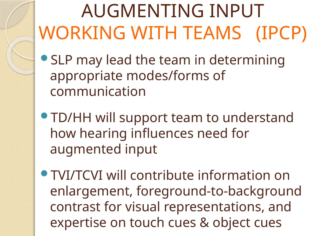 Laying the Foundation for Communication Exchange: - slide 50 of 66